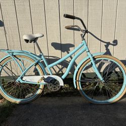 26” Huffy Beach Cruiser FLAT FRONT TIRE