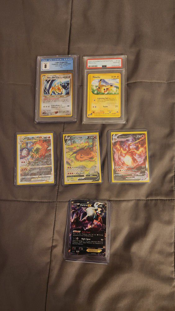 Pokemon Cards (6 Cards)