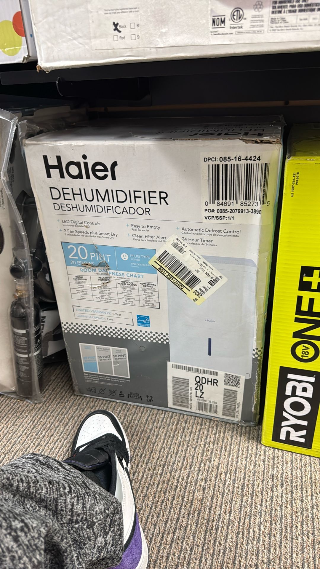 Haier Dehumidifier