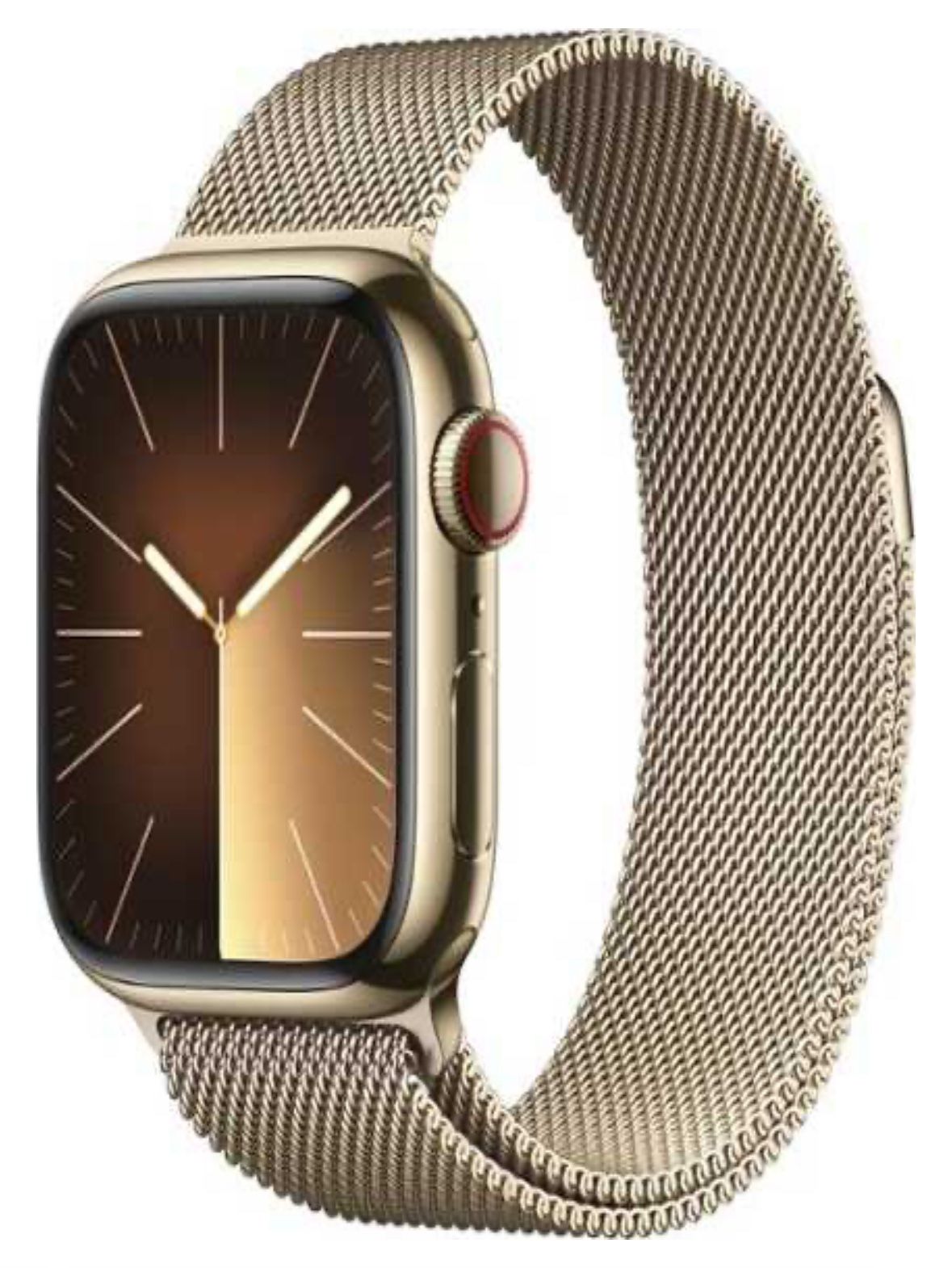 Apple Watch Series 9 GPS + Cellular 41mm Gold Stainless Steel Case