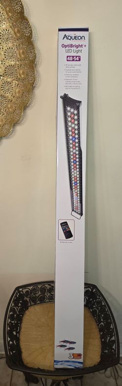 Aqueon LED OptiBright Plus + Light Fixtures 48-54 Inches