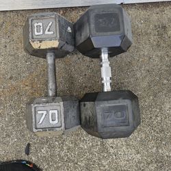 Dumbells Weights 2x70
