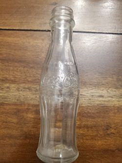 Miniture Glass Coca Bottle 