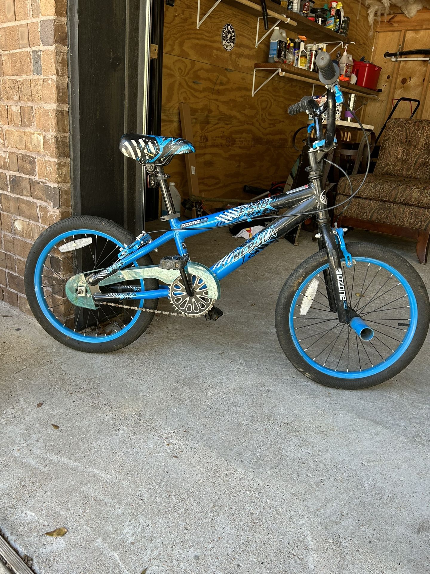 Boys Bike With Pegs