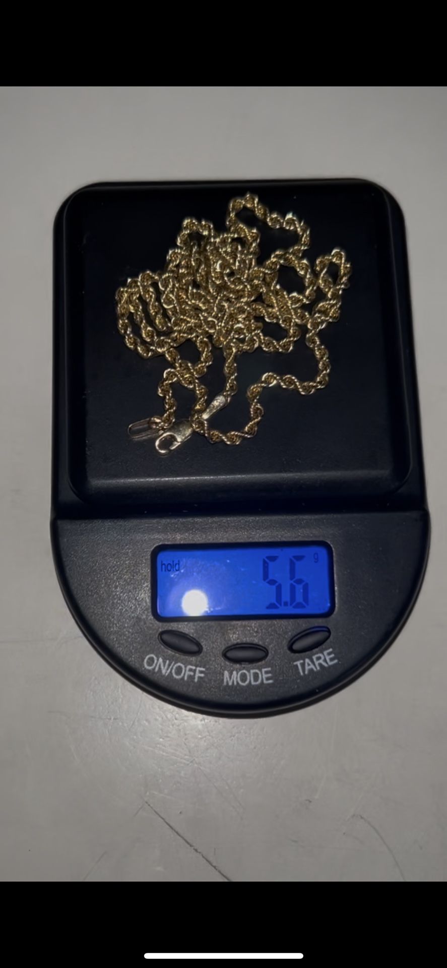 14k Golden Rope Chain 