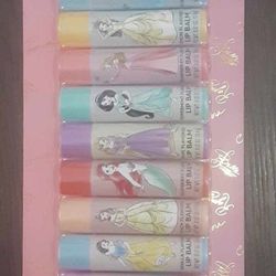 New Disney Princess Flavored Lip Balm Set