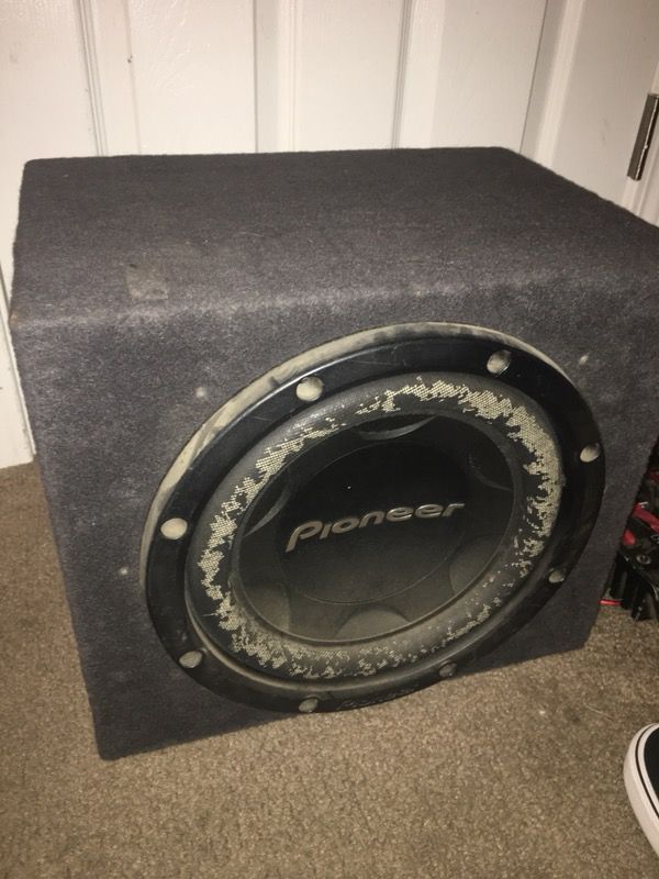 12 subwoofer and amp