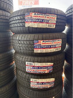 🔆 185 70 R 14 vendo llantas nuevas marca American