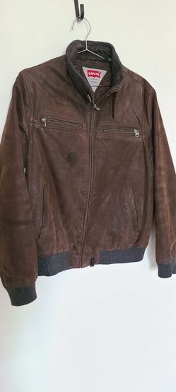 Levi's Men's Suede Bomber Jacket