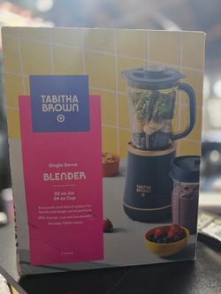 Tabitha Brown x Target Single Serve Blender with Travel Cup - Brand New Sealed In Box