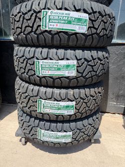 265 70 17 RT tires š š„šÆā
ššÆ