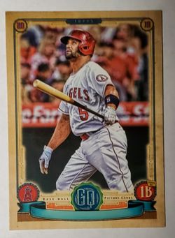 Albert Pujols 2019 Gypsy Queen No Name Variation SP St Louis Cardinals MLB