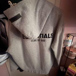Essentials Grey Hoodie 