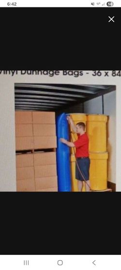 Uline Dunnage Bags