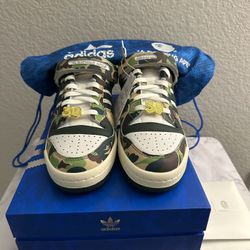 Adidas 84 Low “30th Anniversary Bape” … Size 8