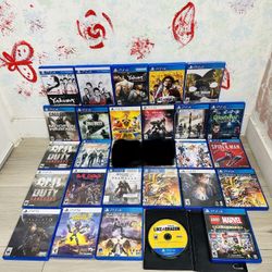 Playstation 5 Games And PlayStation 4 Games ( Used , Tested Working )  Read Description)