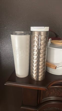 2 Starbucks tumblers brand new