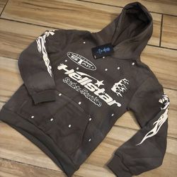 Gray Hellstar Hoodie