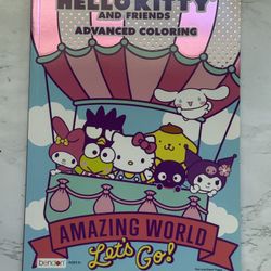 Hello Kitty & Friends Advanced Coloring Book