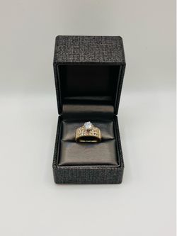 14k ENGAGEMENT RING / CZ’s