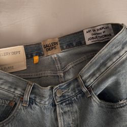 gallery dept flared jeans 