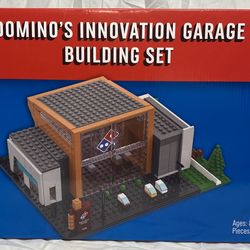 NEW Sealed Domino’s Innovation Garage Building Set – 368 Pieces – Rare Promo