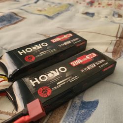Rc lipo batteries, brand new