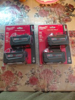 Milwaukee Red Lithium 6.0
