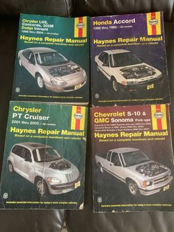 Haynes repair manual books 📚