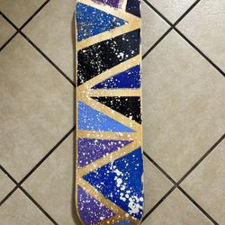 Custom Painted Skateboard Deck