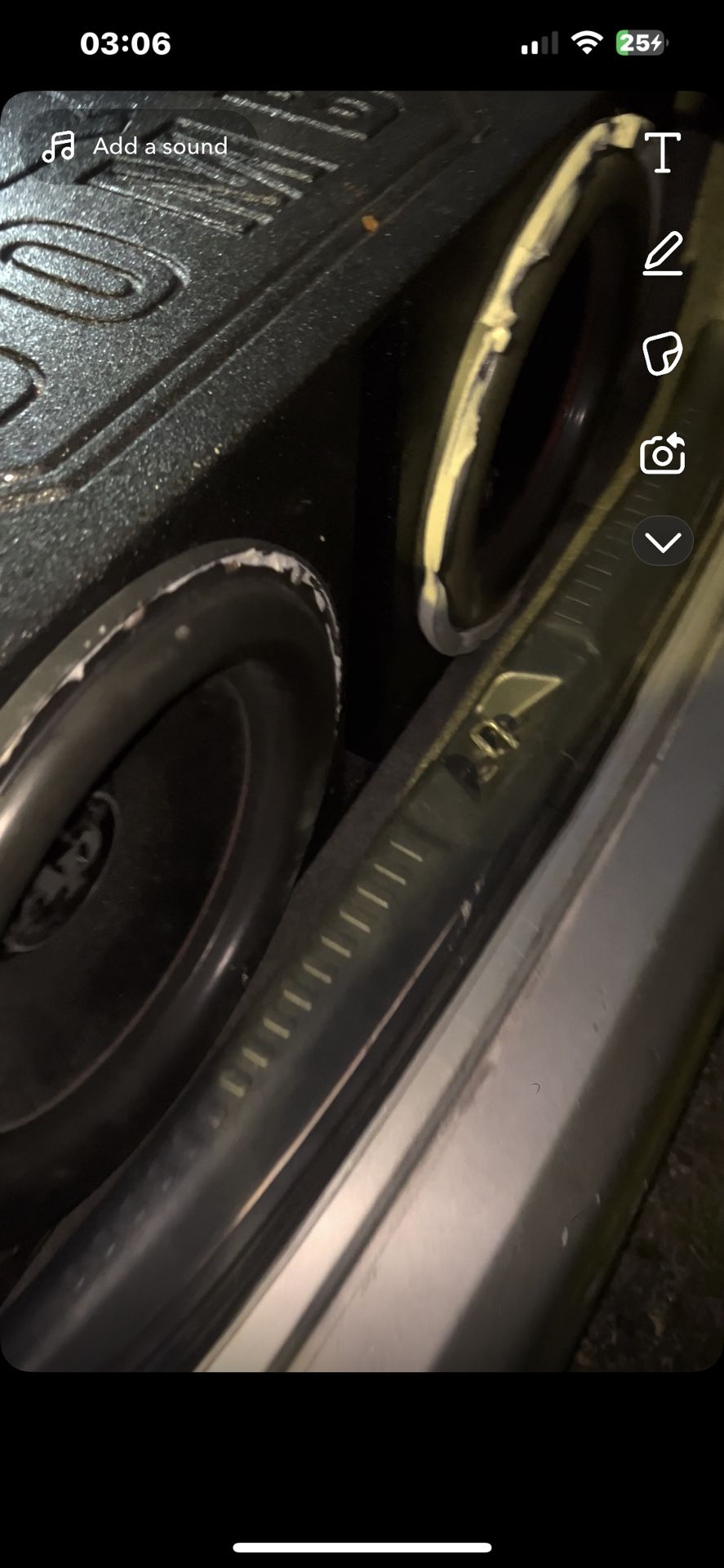 2 15” AP 2400w Each JUST SUBS