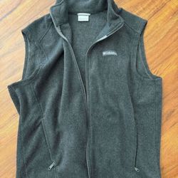 Columbia Men’s Fleece Vest Large New Just Didn’t Wear Them 