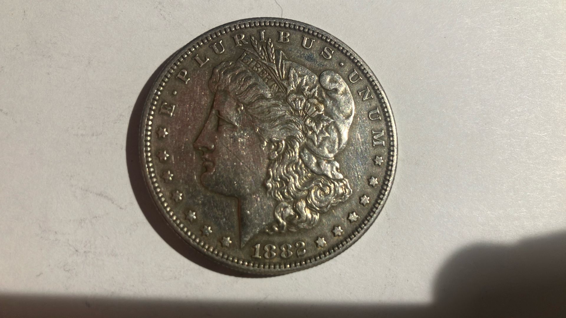 1882 Morgan Silver Coin Dollar San Francisco