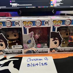 Demon Slayer Funko Pops ($10/EA OBO)