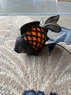 Koi Fish Shaped Accent Light Lamp