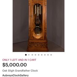 Sligh Grand Father Clock 