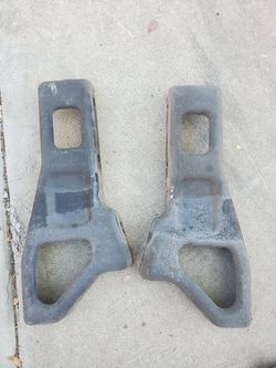 Chevy astro rear bumper support brackets