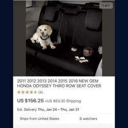 Seat Cover 2016 Honda Odyssey