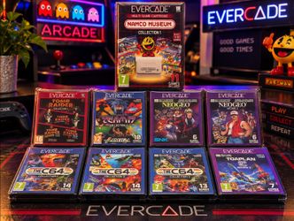 Evercade Games — Namco Museum + NEOGEO + C64 + Tomb Raider