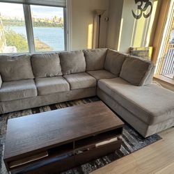 Ashley Furniture 2-Piece Sectional with Chaise