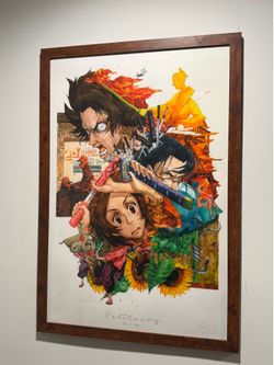 Samurai Champloo Limited Edition Print with Frame