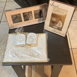 Wedding Calendar and 2 Picture Frames