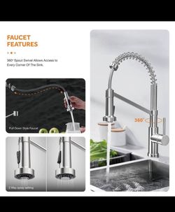 Kitchen Sink Kit and faucet