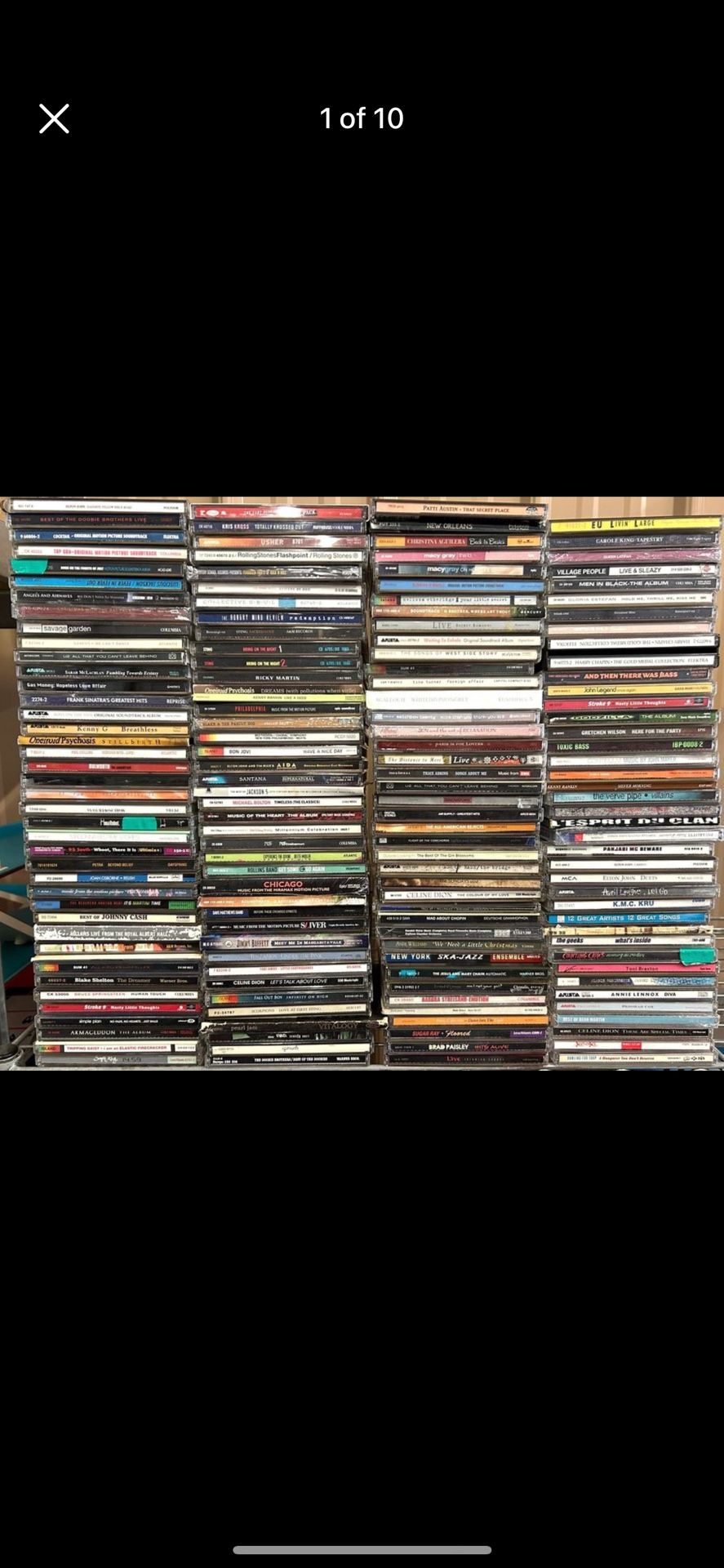 Huge Lot of 161 Mixed Variety of Music CD's - Rock, Alternative, etc....