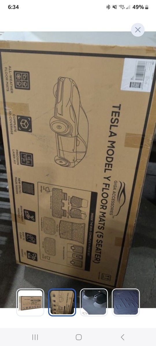 Tesla Model Y Floor Mats