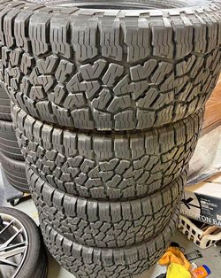 275 70 18 I have a set of used Falken tires in excellent condition.