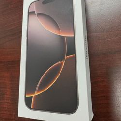 New Apple iPhone 16 Pro Desert Unlocked  I can Come To You 