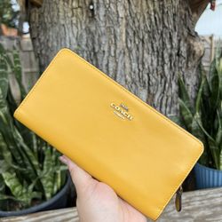 Coach Skinny Wallet 8" L 
