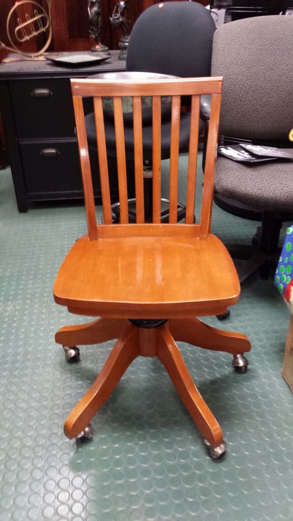 Pottery Barn Kids Swivel Chair Honey Color used