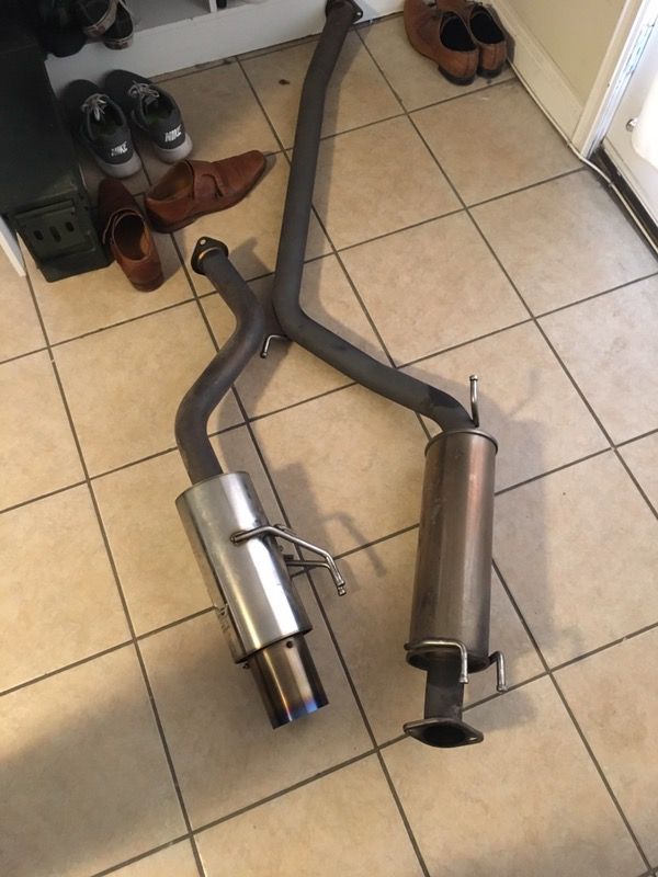 Full GReddy ti-c exhaust fits 06-11 civic si coupe